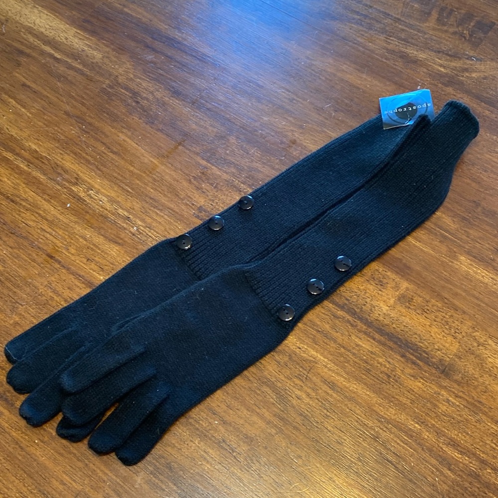 NWT Apostrophe Women’s elbow length winter gloves,vintage 2000